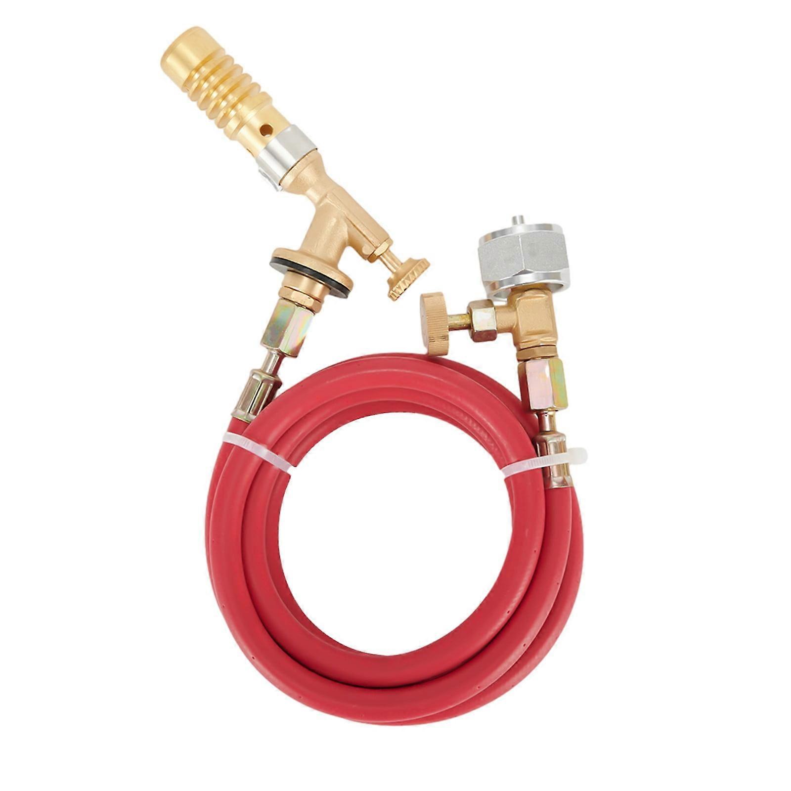 MAPP MAP Pro Gas Propane Torch Plumbing Soldering Brazing Welding Torch 5FT Hose