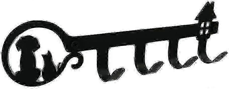 Metal Home Decorative Wall Key Holder - Stylish Key Storage Solution