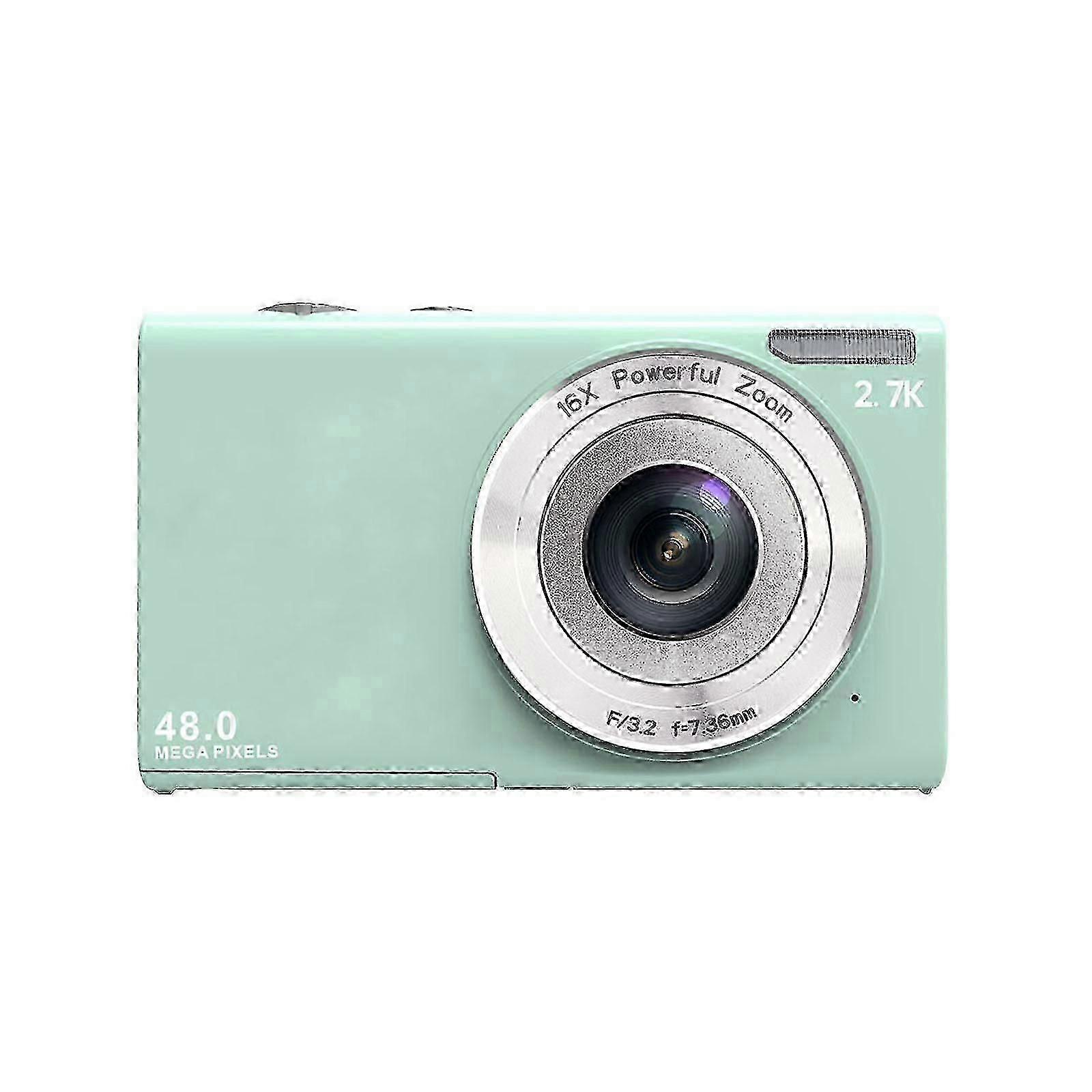 Candy Color Student Camera 6X Zoom, Lightweight And Stylish Portable Digital Camera Clearance