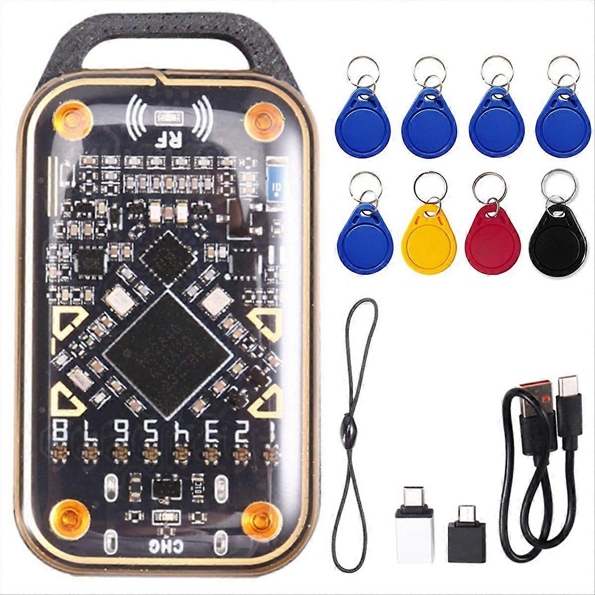 Upgrade Chameleon Ultra Smart Card Emulator+4xUID/CUID Keychain RFID Smart Chip Reader 125Khz 13.56
