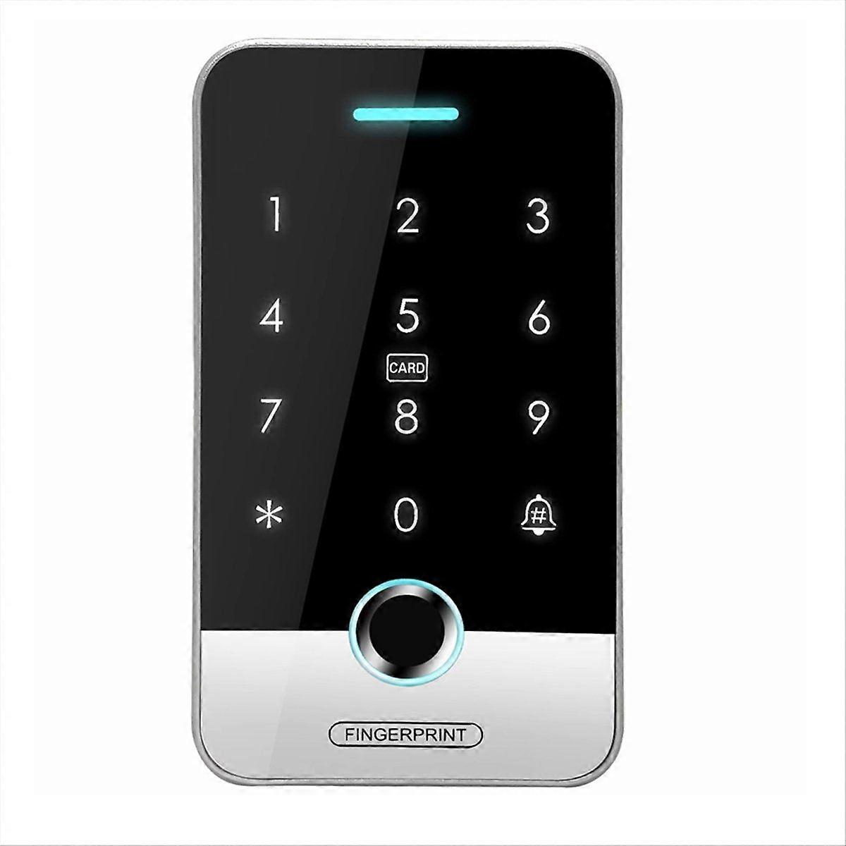 NFC Tuya Access Control Fingerprint Keypad 125K RFID 13.56M IC Standalone Access System Door Opener