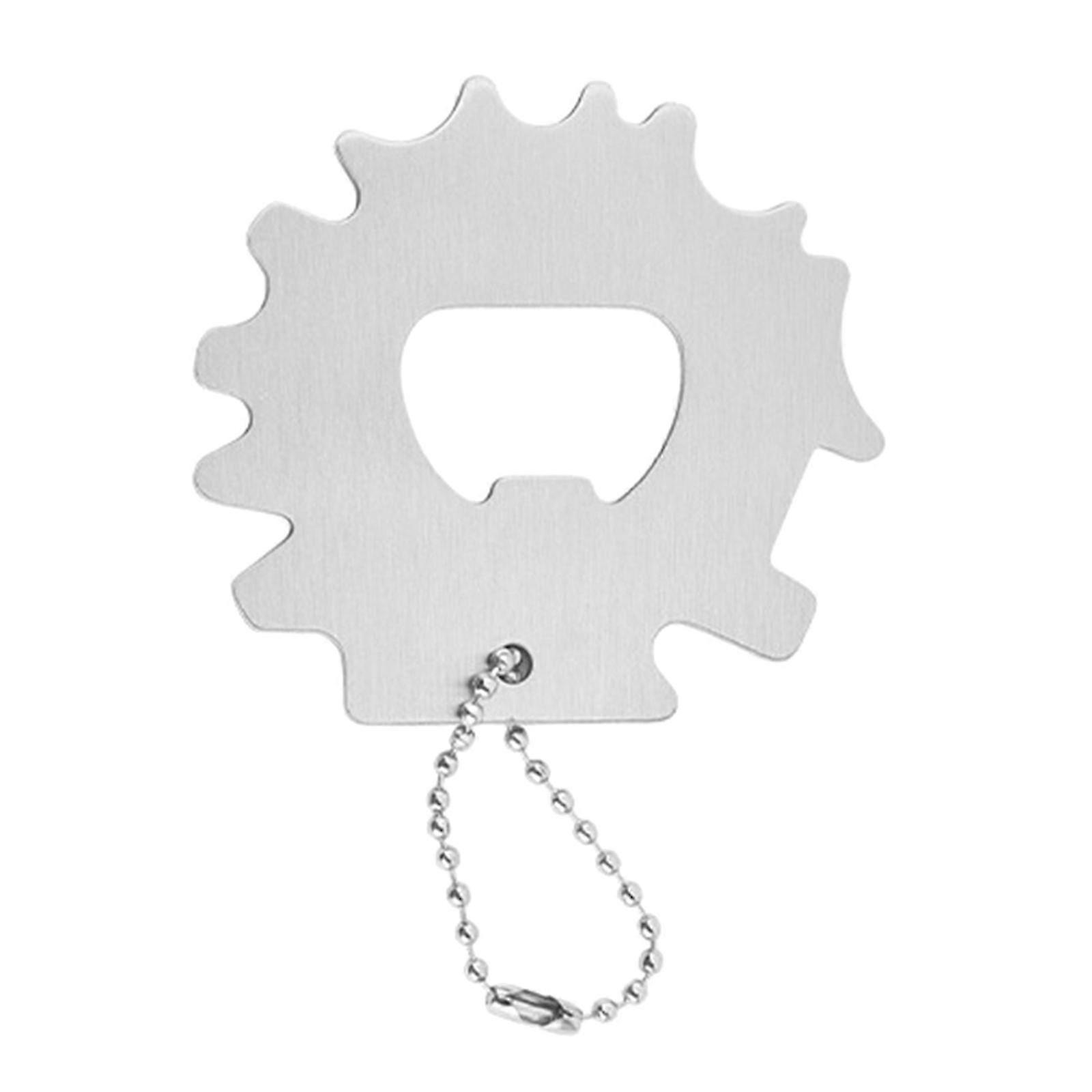 Heavy Duty Grill Scraper-Grill Grate Scraper Fit Any BBQ Grilling Grate or Griddle Grill Scraper Tool with Bottle Opener Edition 1107