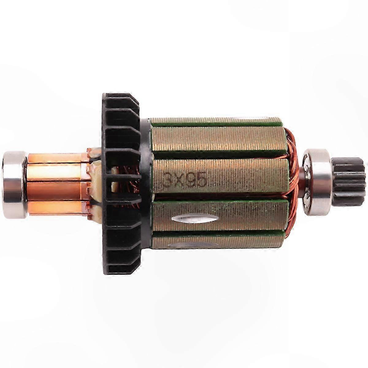 18V Rotor Motor Armature 6193011 Compatible with DDF458Z DF458D DDF458RFE DHP458 BHP458 DDF458 BDF458 Cordless Drills