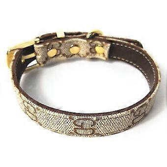 Leather Dog Collar Soft Durable Strong Waterproof Collar Adjustable
