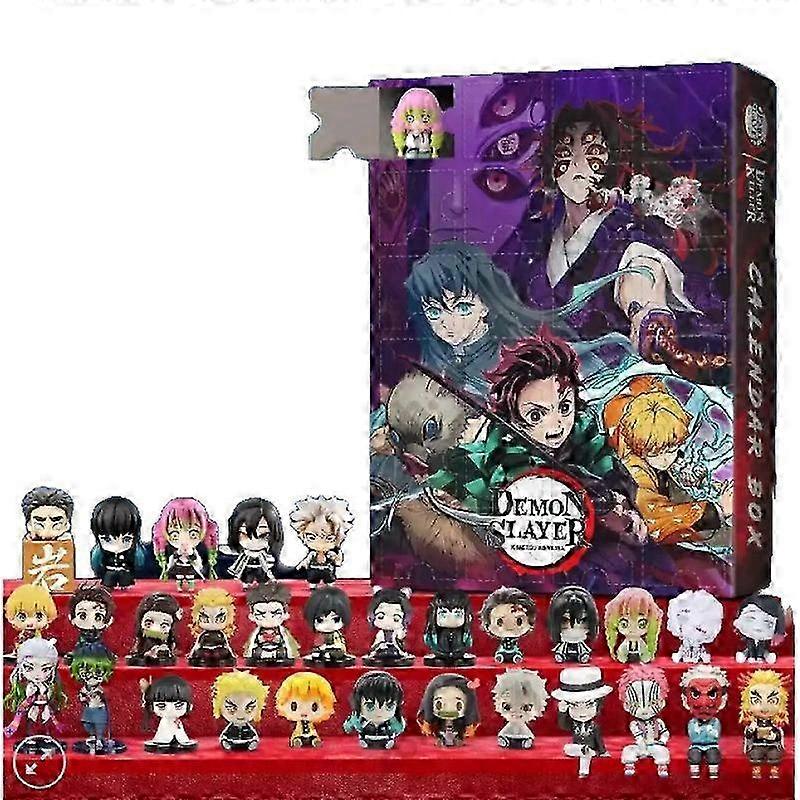 Demon Slayer Χριστουγεννιάτικο Ημερολόγιο Advent Blind Box_li