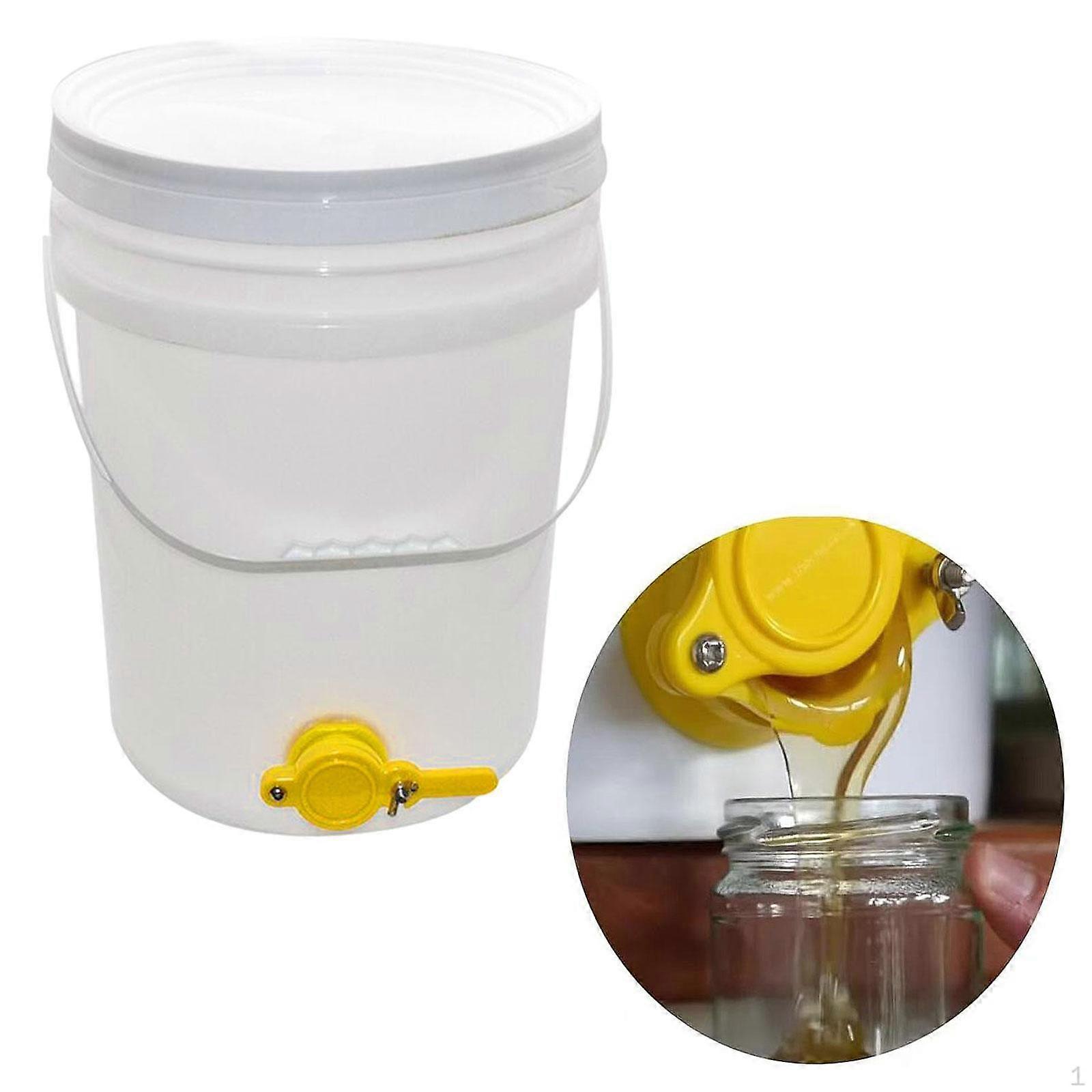 Honey Barrel with Valve for Easy Dosing at Home