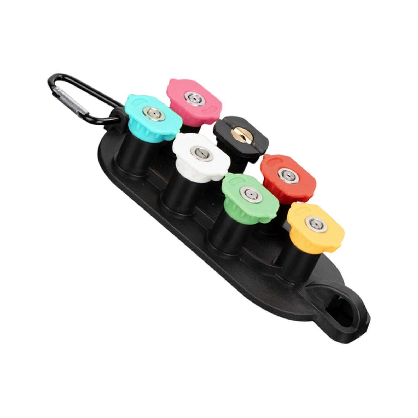 High Impacts Washer Nozzle Accessories Quickly Release Fitting Multiple Pattern Jet For Stubborn Stain Removal Multicolor