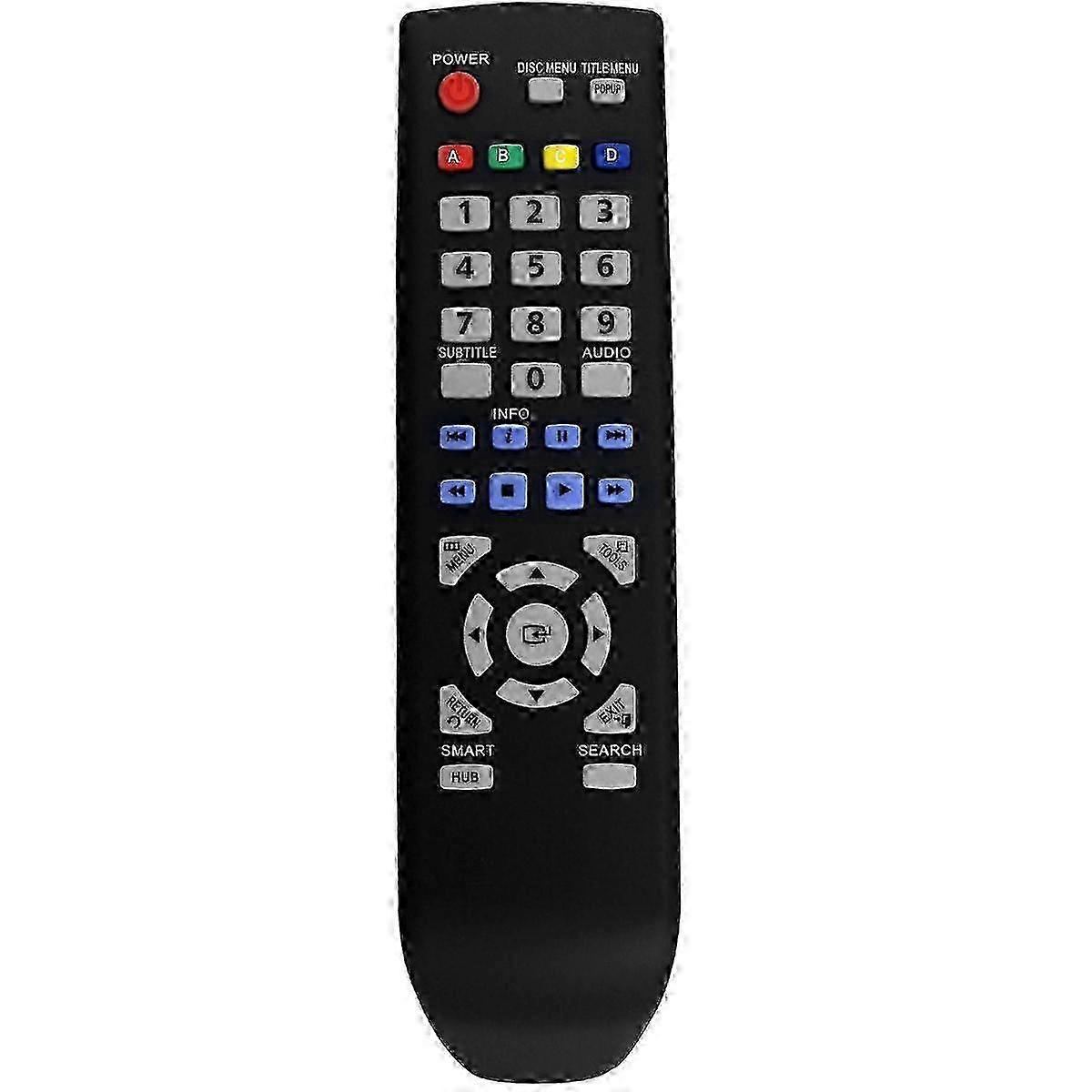 Remote Replacement for Blu-Ray DVD Players BD-D5300, BD-D5250C, BD-D5300C & BD-D Models AK59-00113A