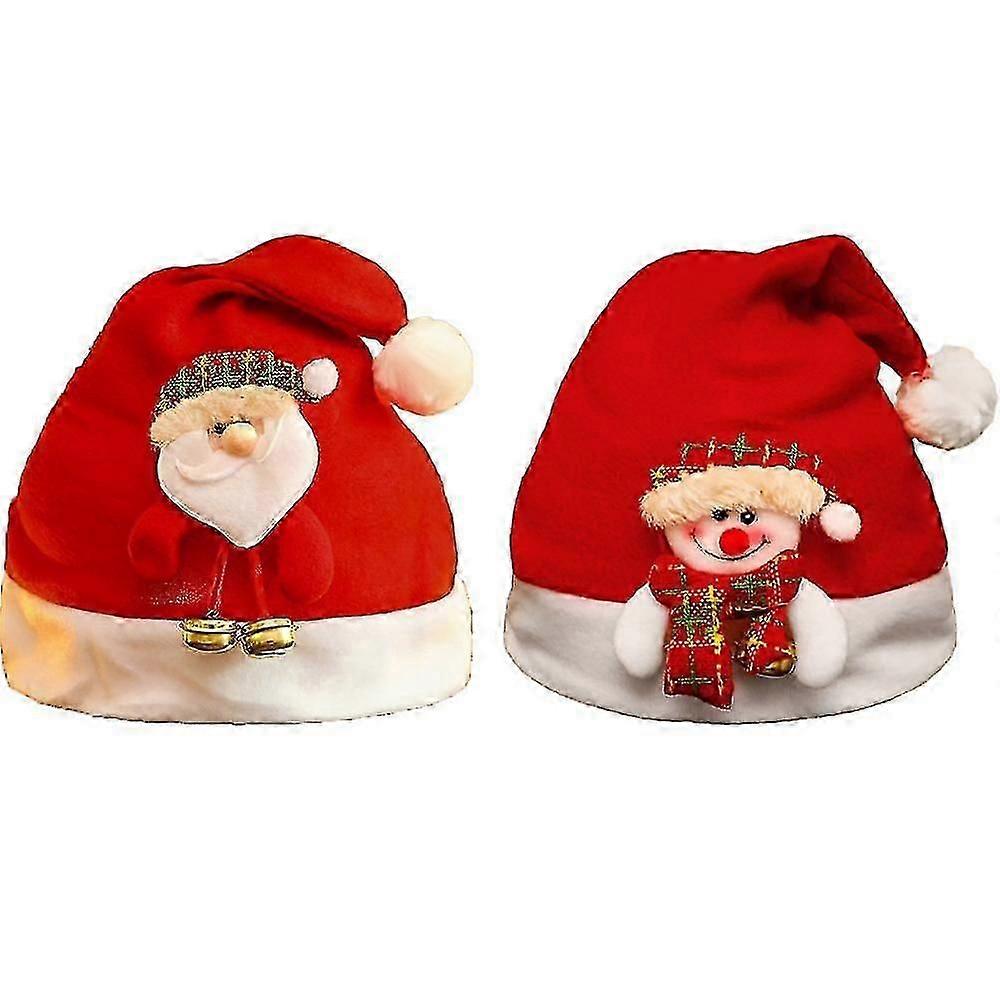 Vianočný párty klobúk - vianočný klobúk pre dospelých a mladých