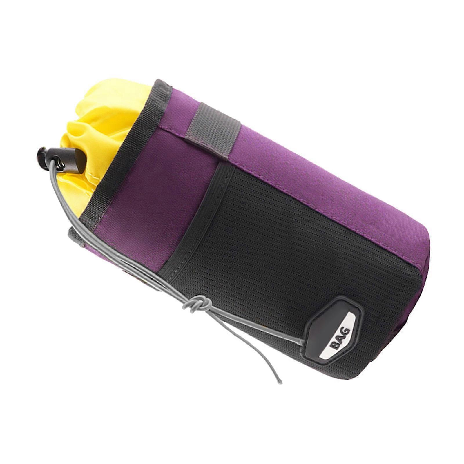 Portables Water Bottles Holder Convenient Water Bottles Case Kettles Pouches for Cyclists and Commuters  Purple