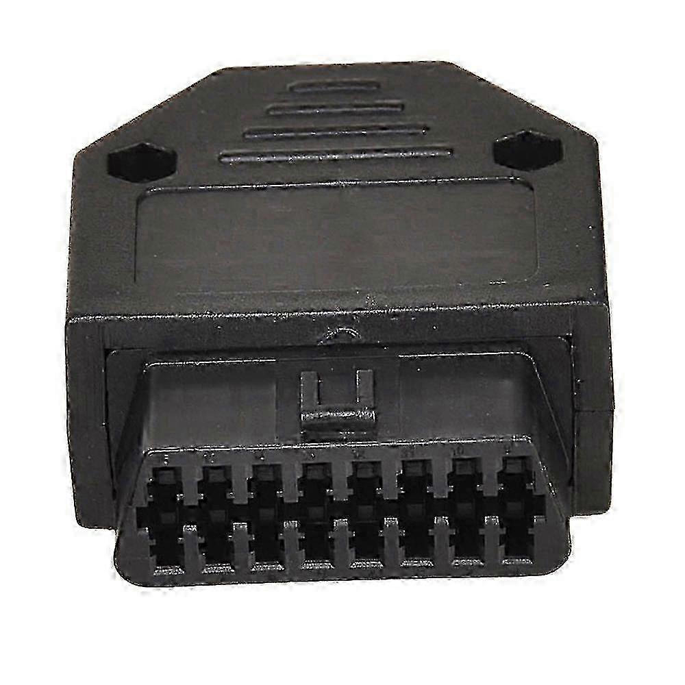 Obd2 Obd Ii 16 Pin Connector Socket Diagnostic Tool Adapter Obd Connector + Enclosures + Terminal +-XinHan