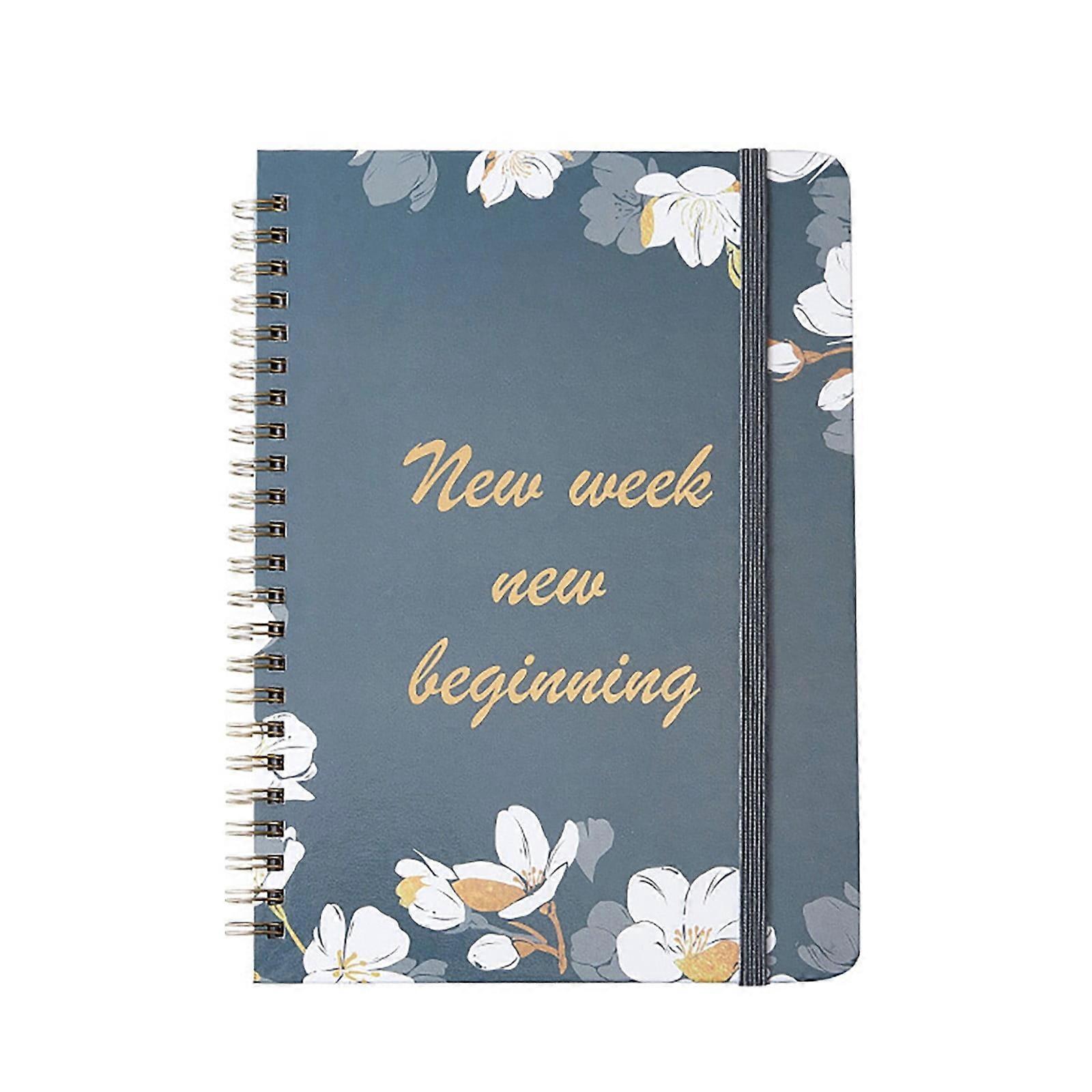 Notebook Weekly Plan Notebook Daily Plan Notebook Self Discipline Check in Notebook A5 Coil