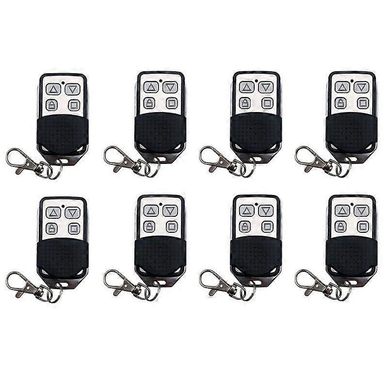 8X 4 Button Electric Garage Door Opener Wireless Remote Control 433MHZ Igniter Wireless Radio Freque
