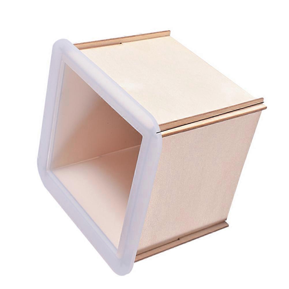 Flower Preservation Resin Molds for Home Decor Ideal for Crafters Square Design Assorted .1×4.1×3.3in 1 Set