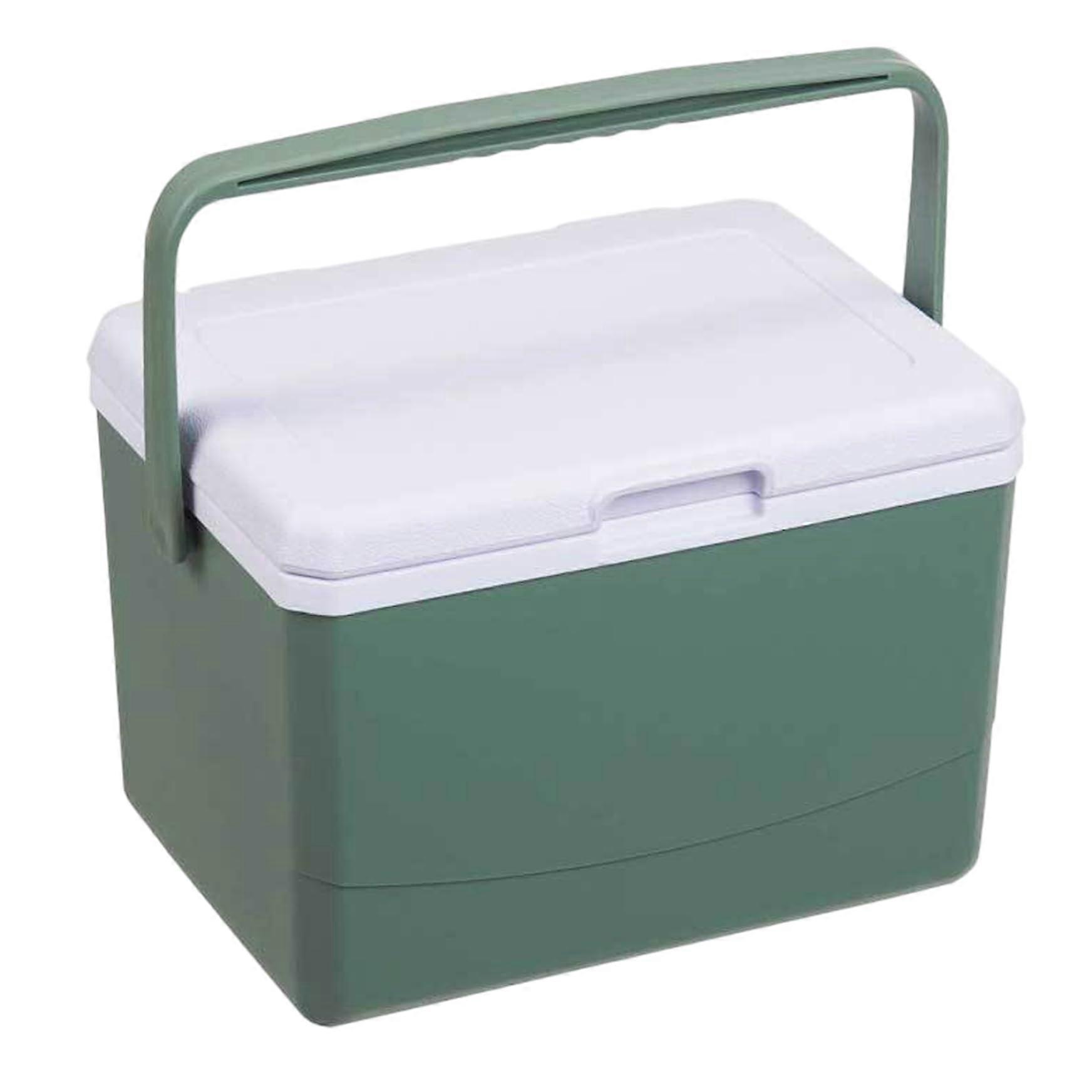 Insulated Hard Cooler Lunch Box 5L Large Capacity Leakproof Portable with Handle for Camping Picnic Beach