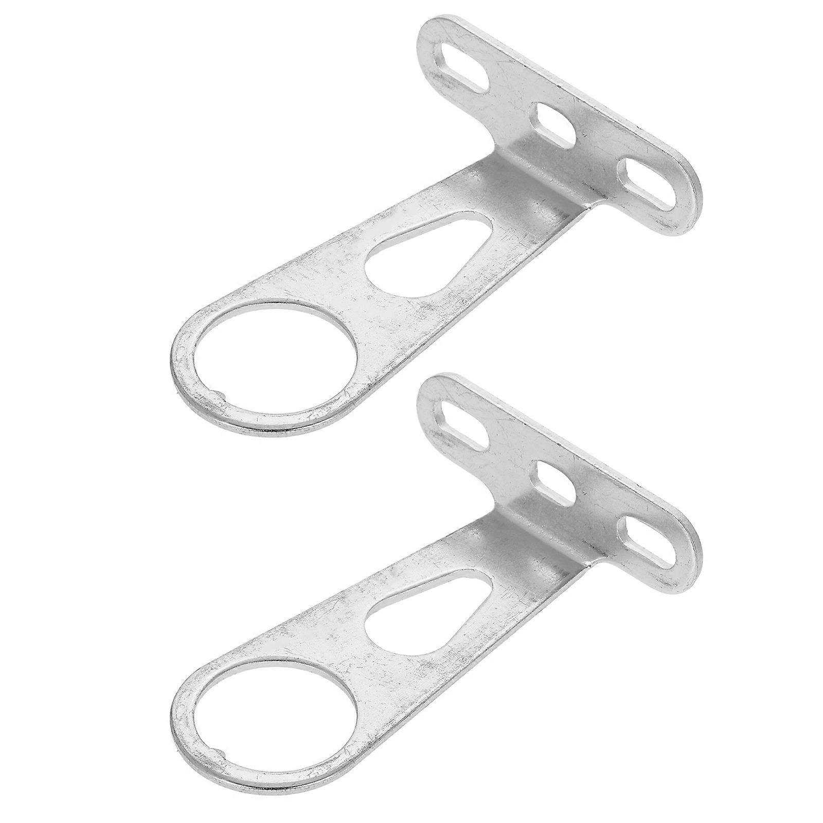 Car Basket Fixed Frame Bicycle Basket Support Bracket for 2Pcs Set