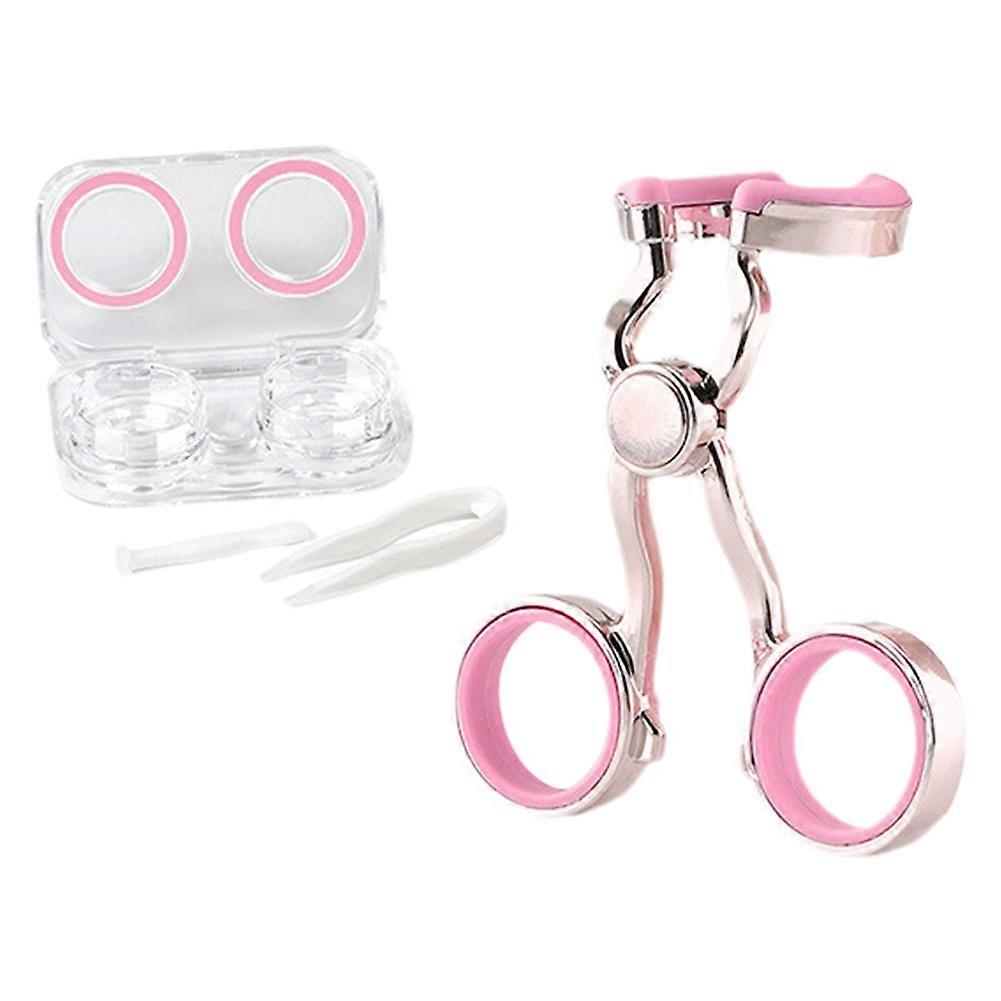 Contact Lens Applicator Tool, Eye Opener for Contacts for Easy Insertion and Removal, with Sucker+Tweezer with Soft Tip