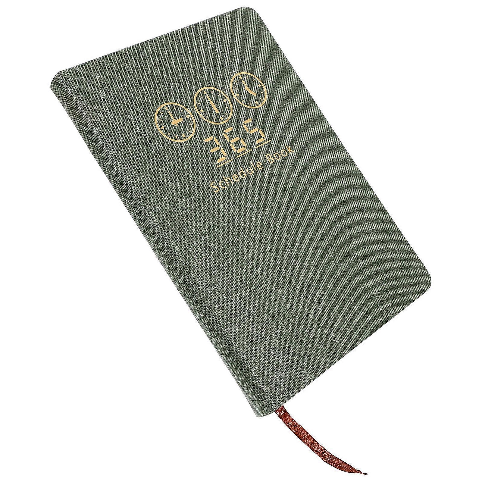 Office Daily Planner Notebook for 2025 Full Page Schedule