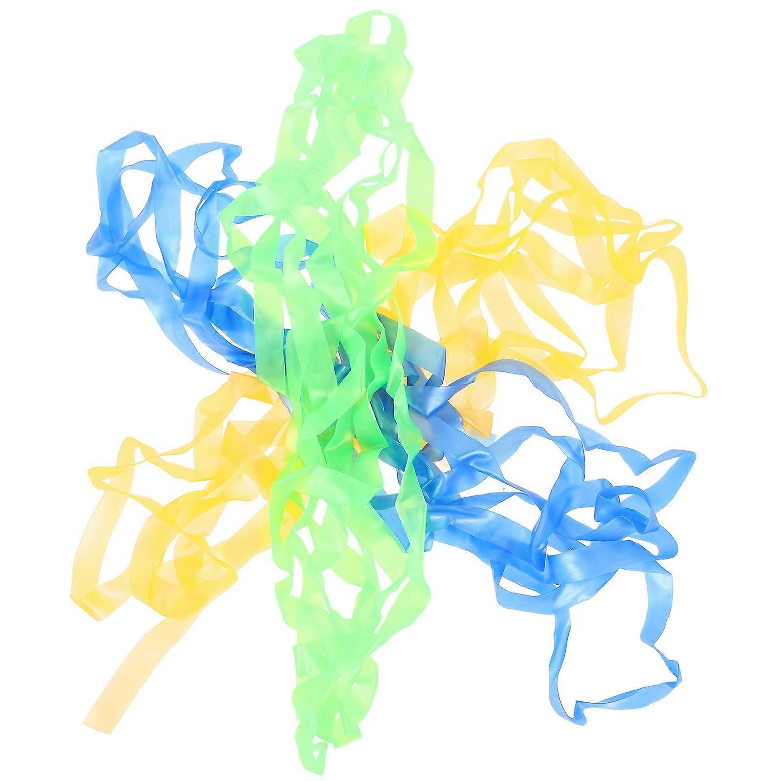 Exercise Jump Rope for Fitness 3Pcs Kids Elastic Skipping Rope Multicolor