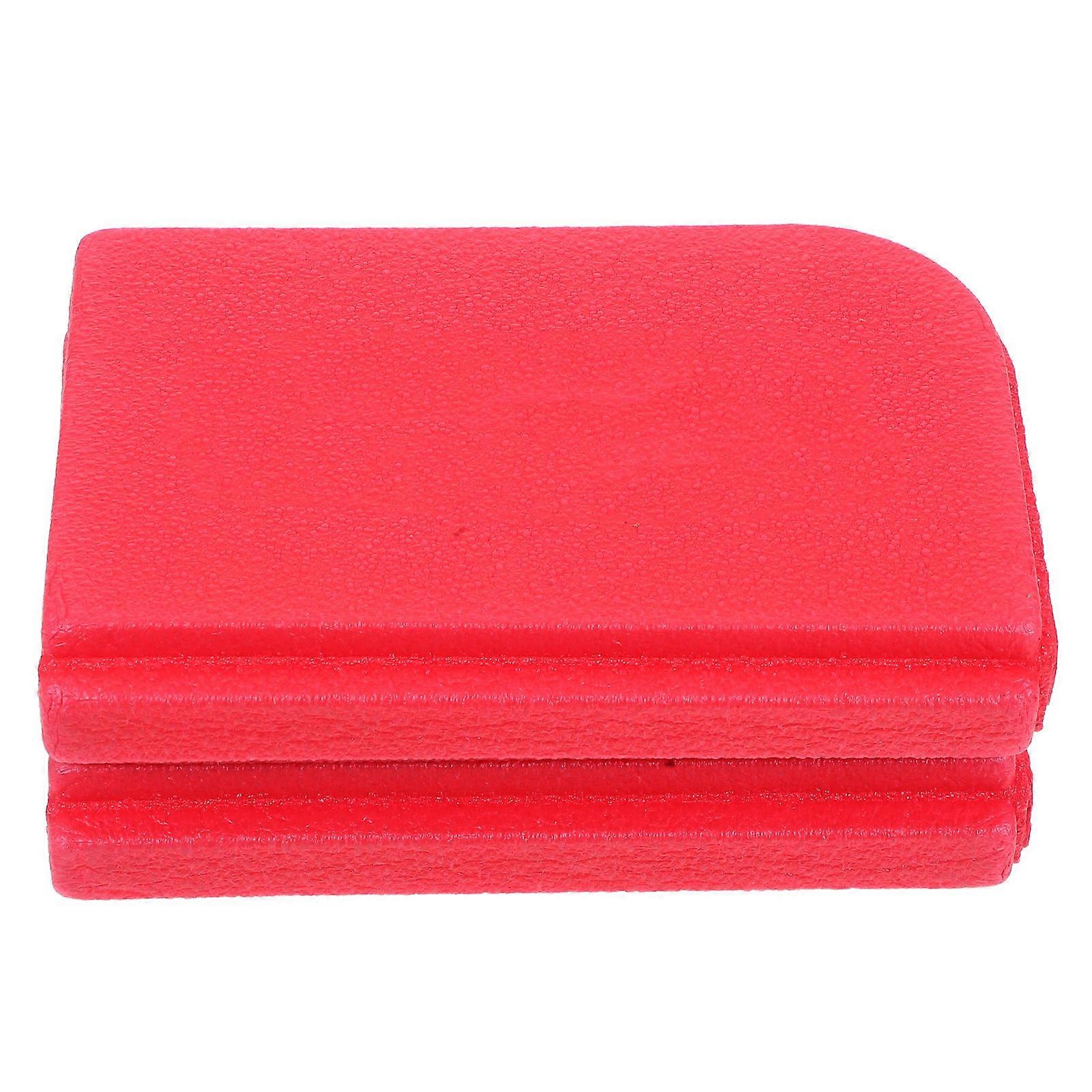 Folding Moisture-Proof Cushion Mat for Sitting Use Waterproof Red
