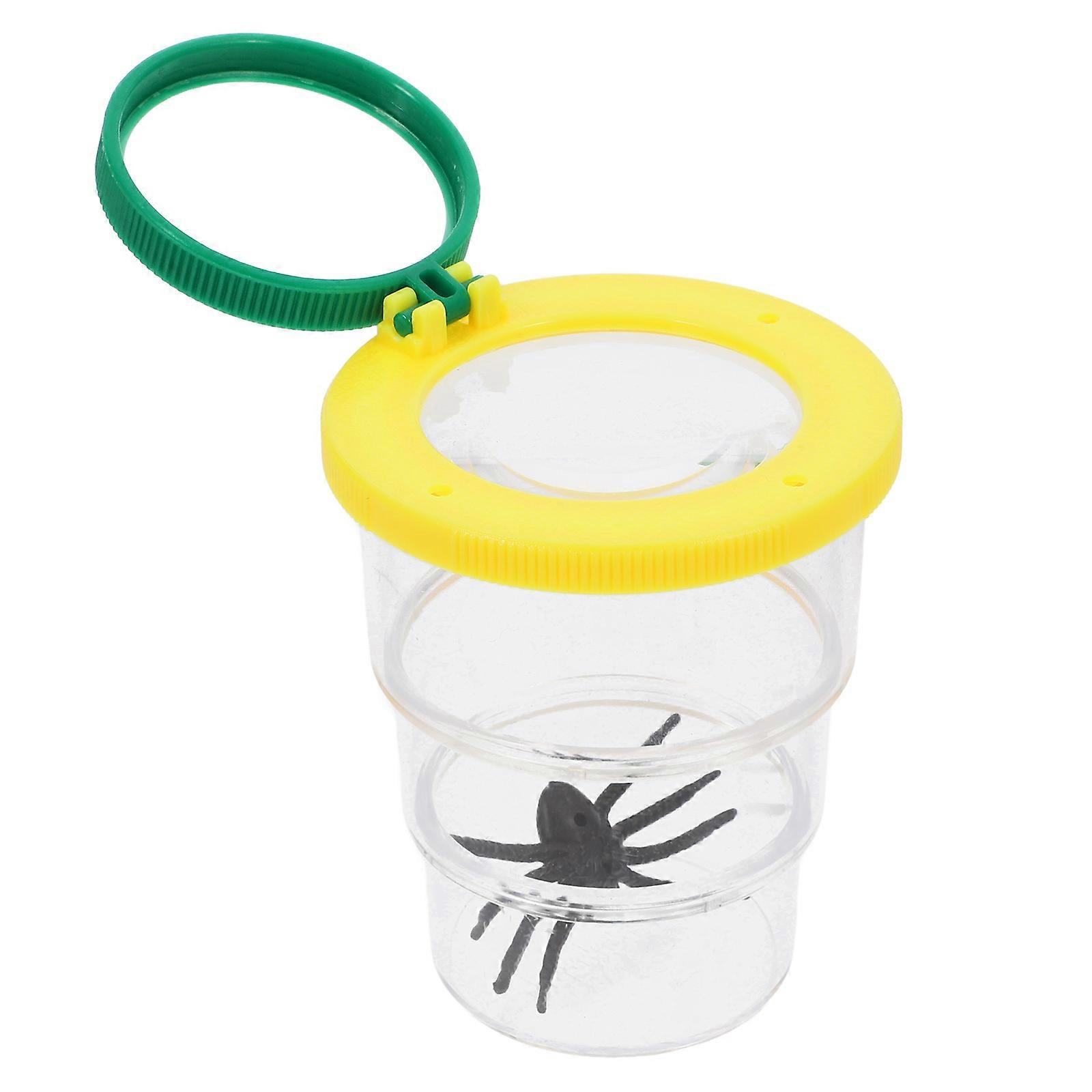 Portable Insect Observation Box for Kids with Bug Viewer Magnifier