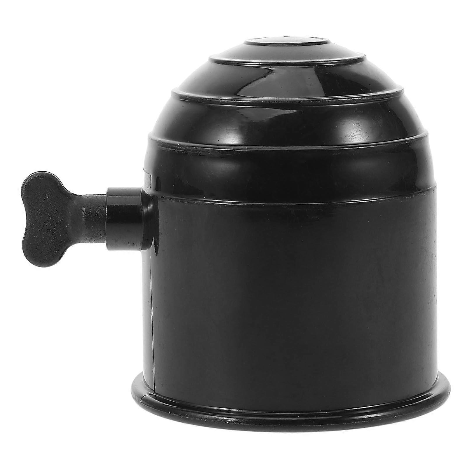 Weatherproof Trailer Hitch Ball Cover for RV and Travel Trailers, Durable Plastic Rust Shield