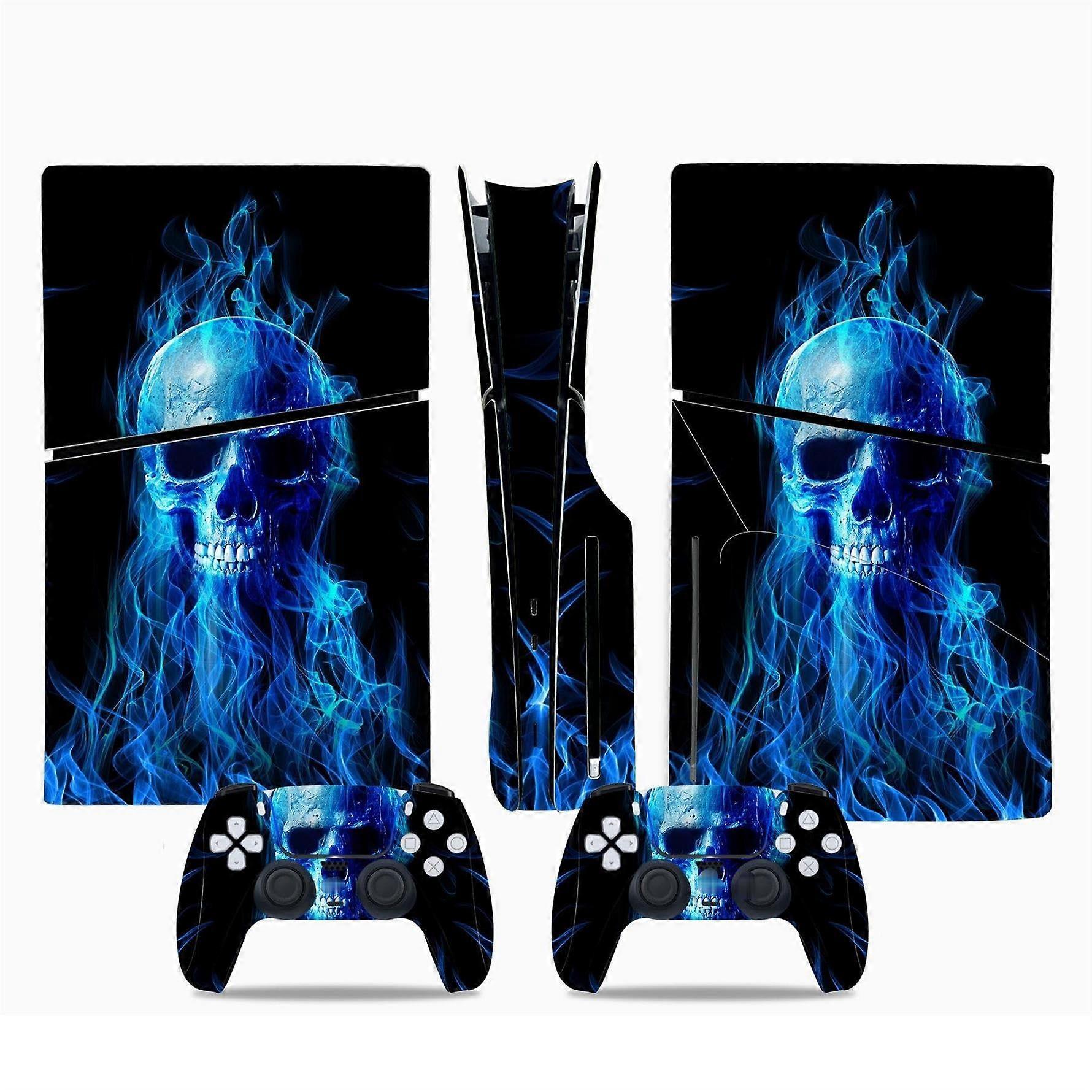 Bubble  PS5 Slim Skin Disc And Digital Edition Vinyl Covers For Console And Controller Wraps Scratch Resistant 50487