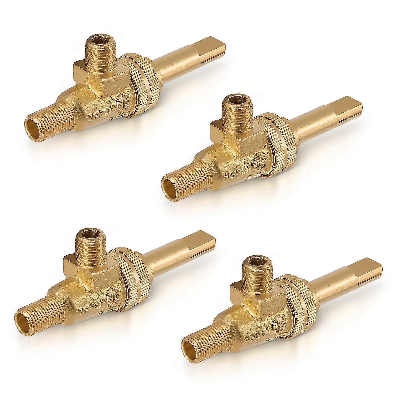 4 Pack 4418500200 Gas Burner Valve for Jade Range, 1/8' MPT x 3/827 Split Valve Replacement