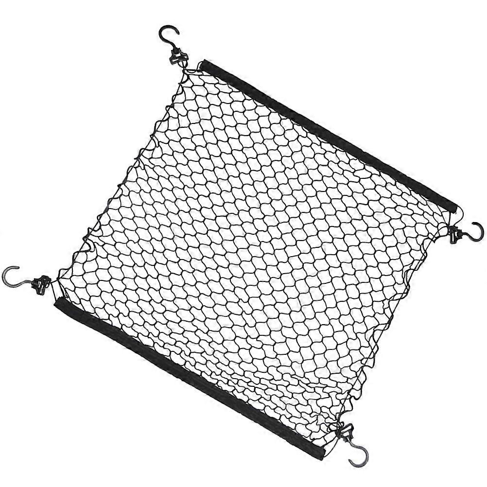 Camping Wagon Luggage Cover Net 4Pcs Ideal For Gardening Rectangular Cargo Securing Elastic Stretching