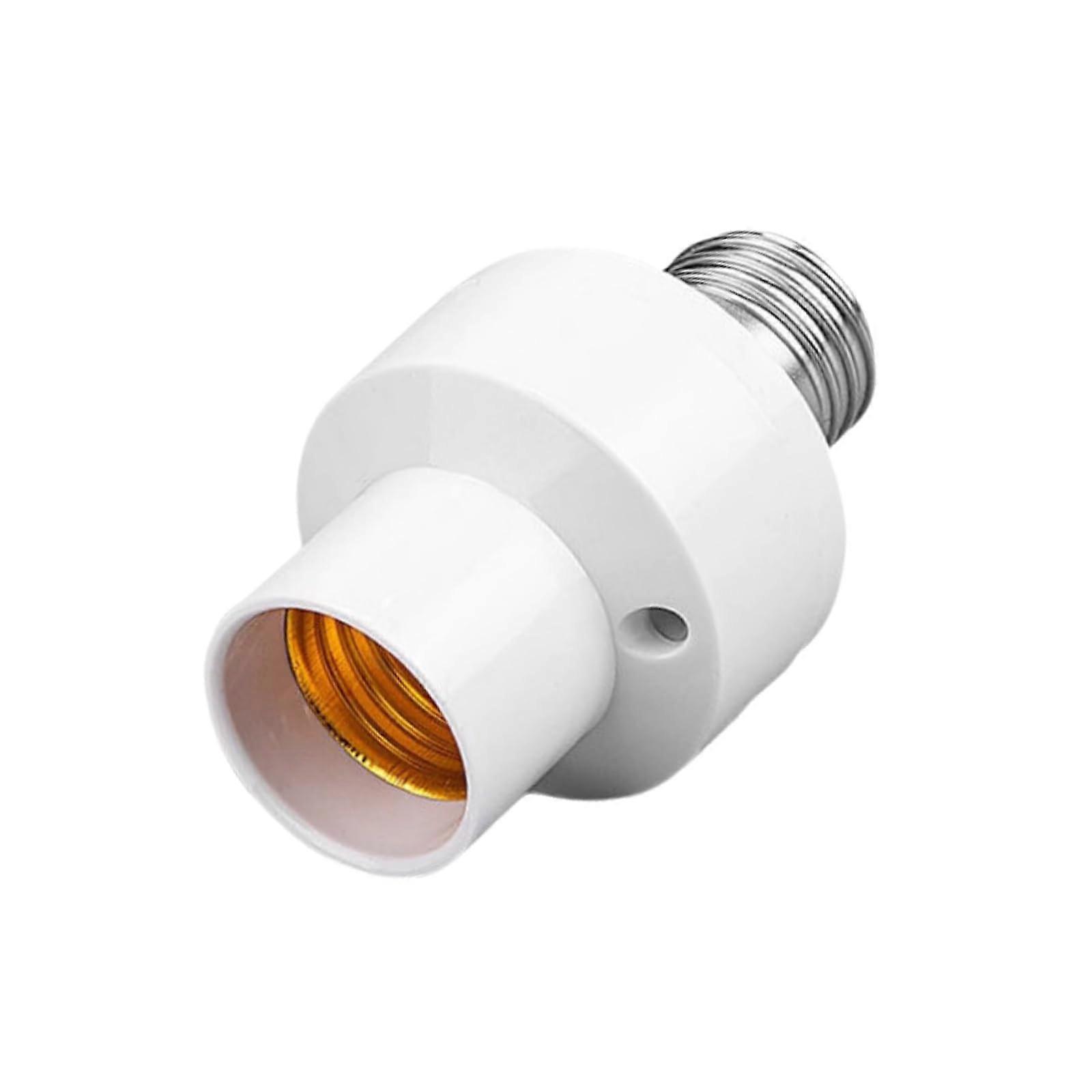 Motion Sensor E27 Bulb Socket Adapter with 30s Auto Shutoff for Hallways Basements Garages
