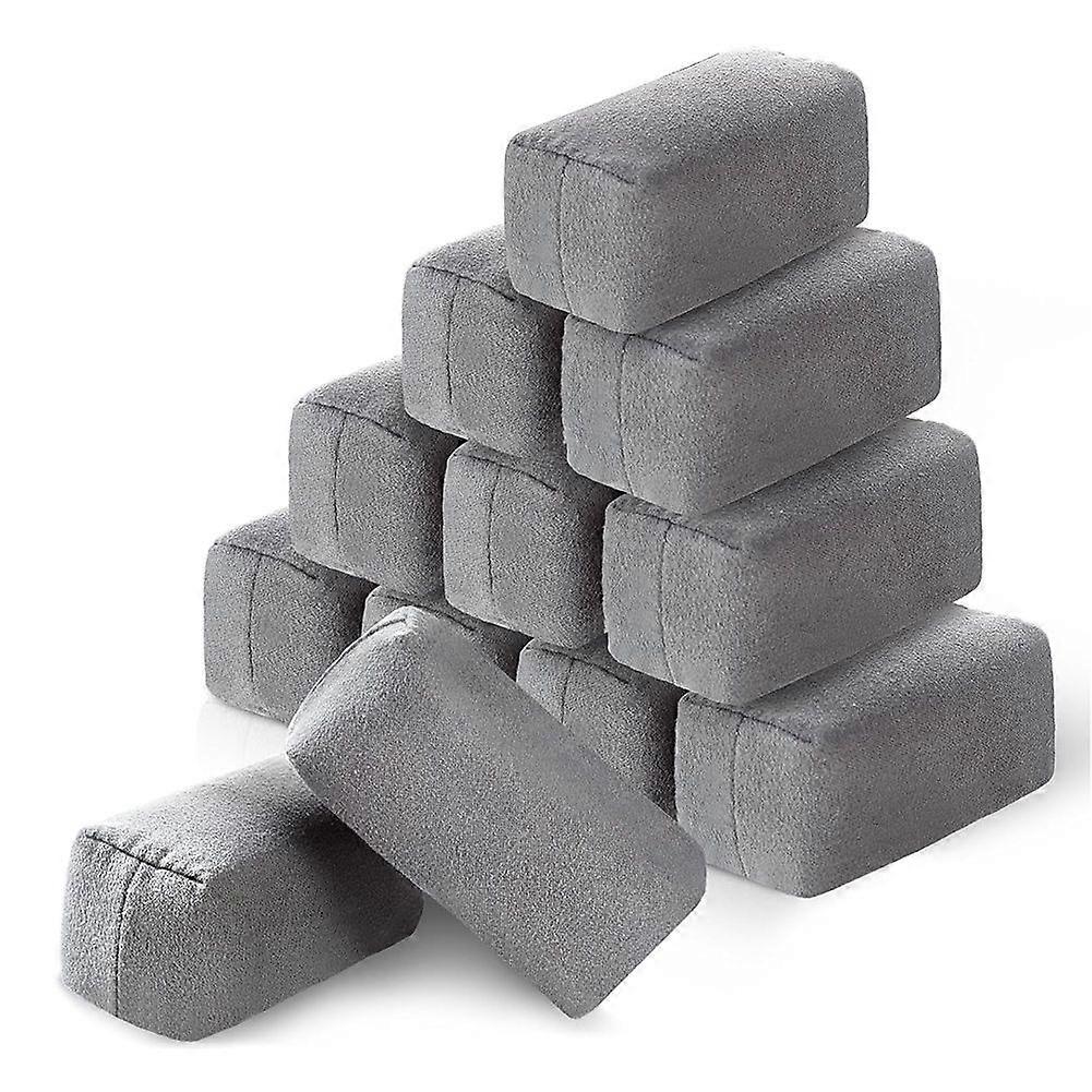 Suede Microfiber Applicator Pads for Detailed Car Waxing and Ceramic Coating 12Pack