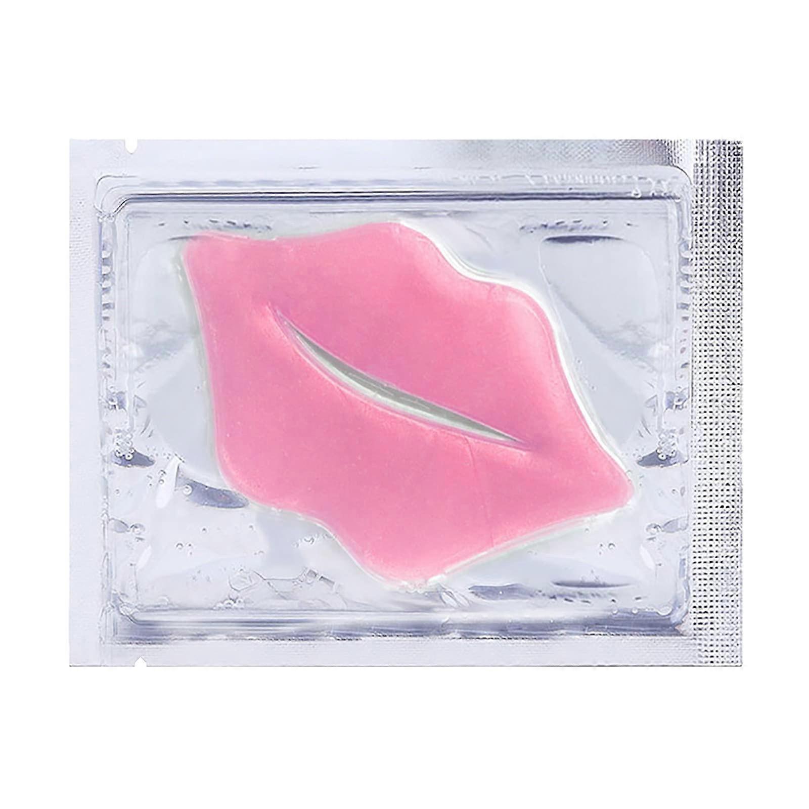 Collagen Lip Mask with Deep Hydration for Dry Chapped Lips, AntiAging Hydrogel, Multicolor