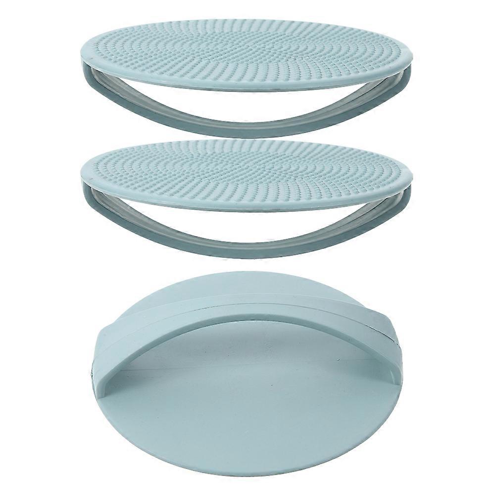 Printmaking Ink Plates Printmaking Tools for Crafting 9Pcs Plastic Sky-Blue Set