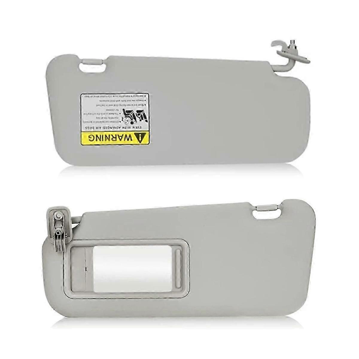 Front Sun Visor Panel Interior Sunvisor Makeup Mirror for Sedan Hatchback 2010 - 2013 BBM2-69-320C-75