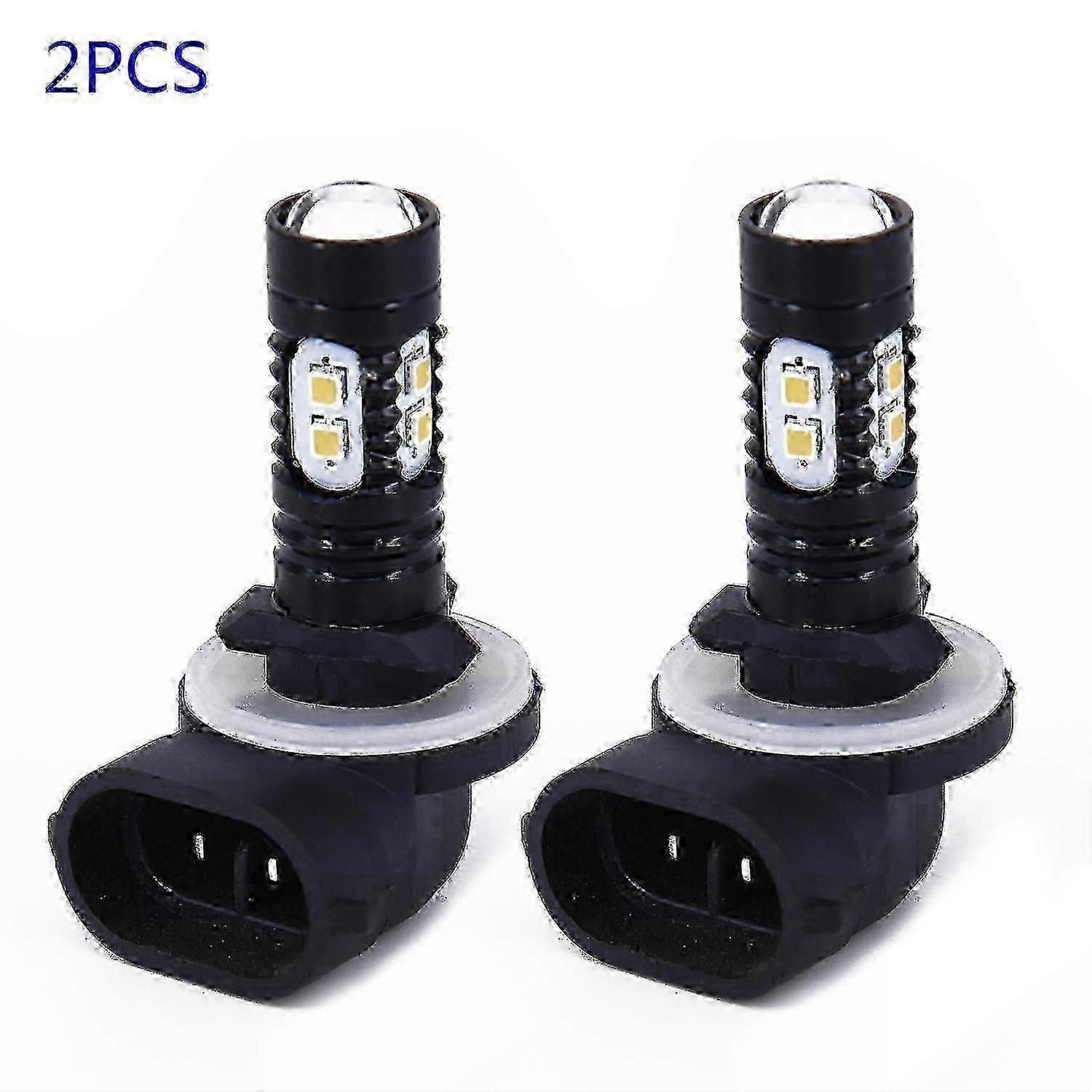 Headlight Bulbs 889 6500K White LED for Improved Road Illumination
