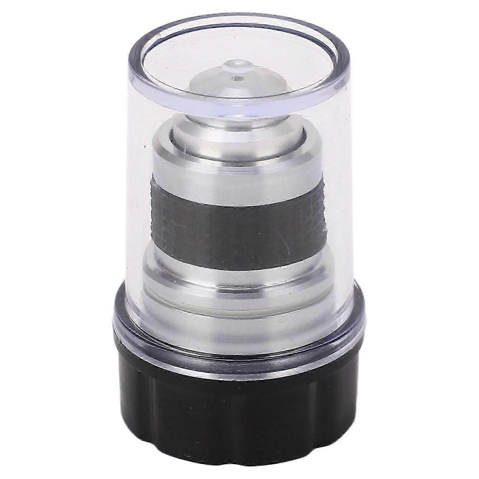 100X Microscope Objective RMS Size Fall Resistant Professional Objective Lens Replacement
