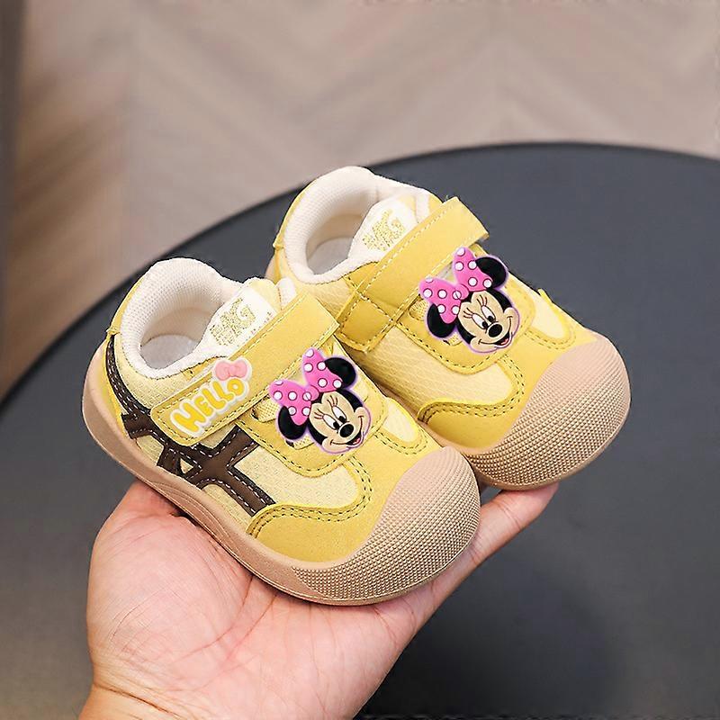 Disney Stitch casual shoes Mickey Mouse Minnie Mouse cartoon kids board shoes Spring fall soft soles boys girls toddler shoes