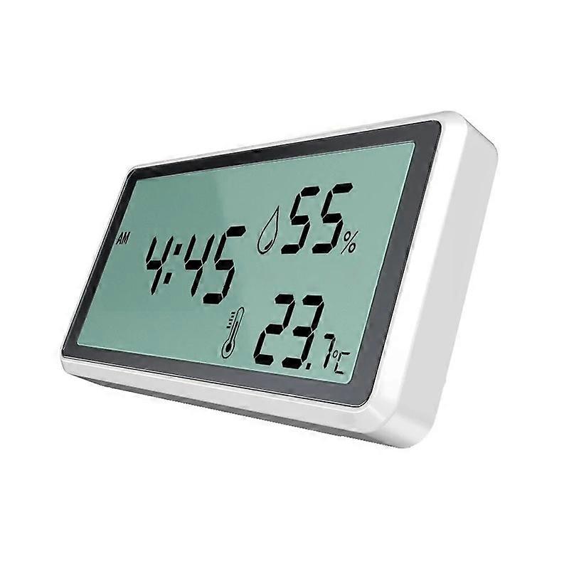 / Youpin Electronic Thermometer Hygrometer Weather Station High Precision with Table Clock Function Temperature Controller