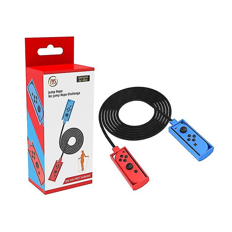 ニンテンドスイッチ3mスキップロープジョイコンコントローラグリップのためのジャンプロープチャレンジゲームアクセサリー高強度スイッチジャンプロープ