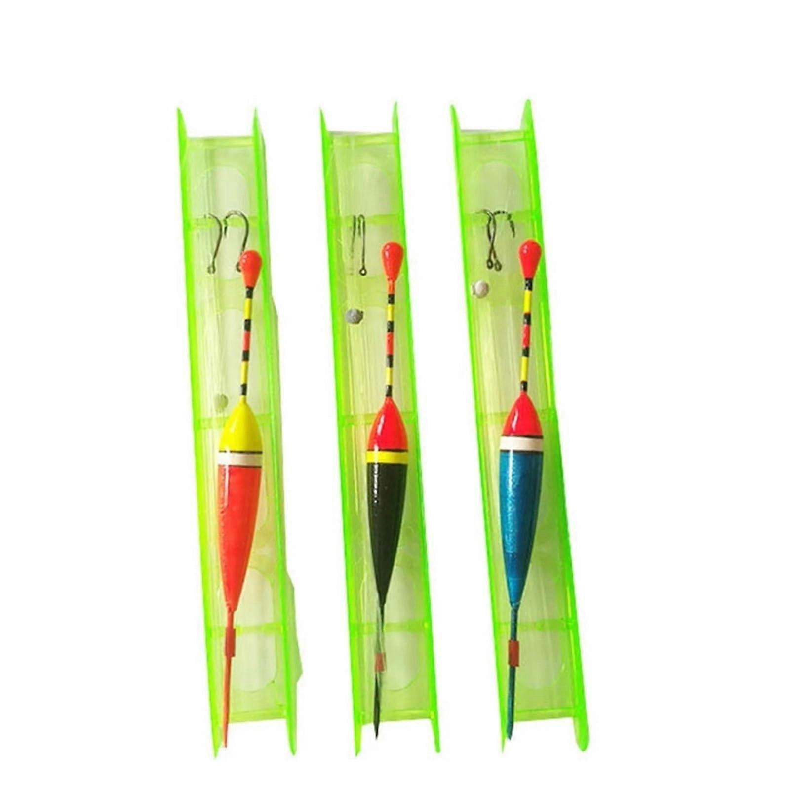 Sensitivity Foam Fishing Float Set with EyeCatching MultiColor Design for Line Drifting