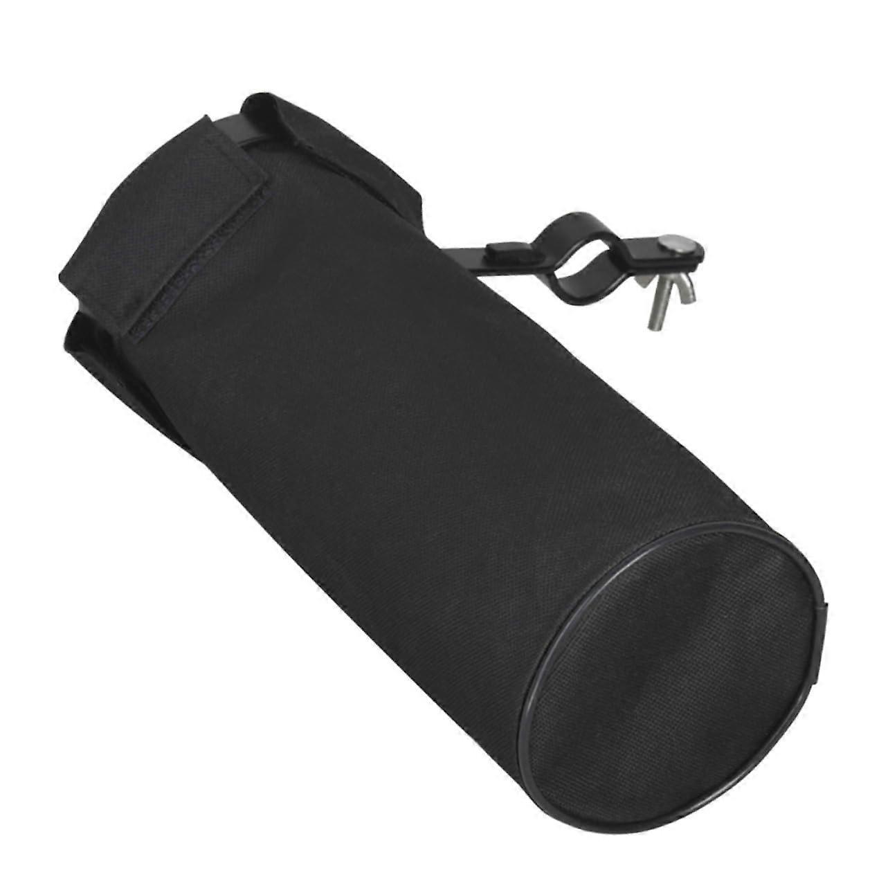 Drumstick Holder for Drum Set with Adjustable Stand Mount and Secure Reinforced Pouch