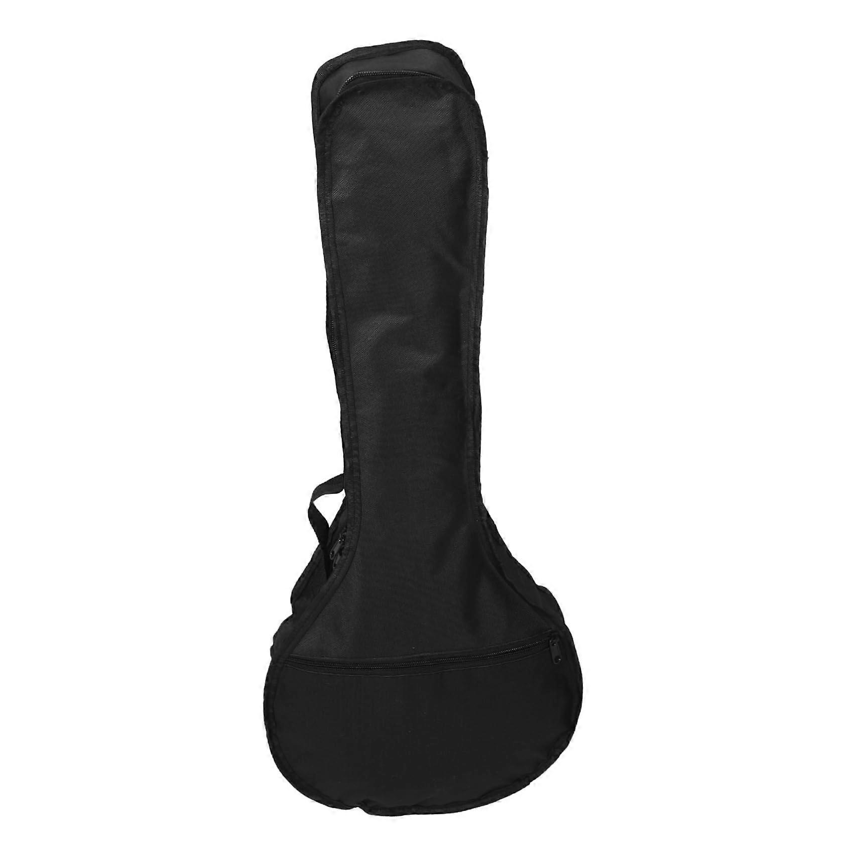 Mandolin Gig Bag Backpack Case with Shockproof Padded Protection and Accessory Pocket