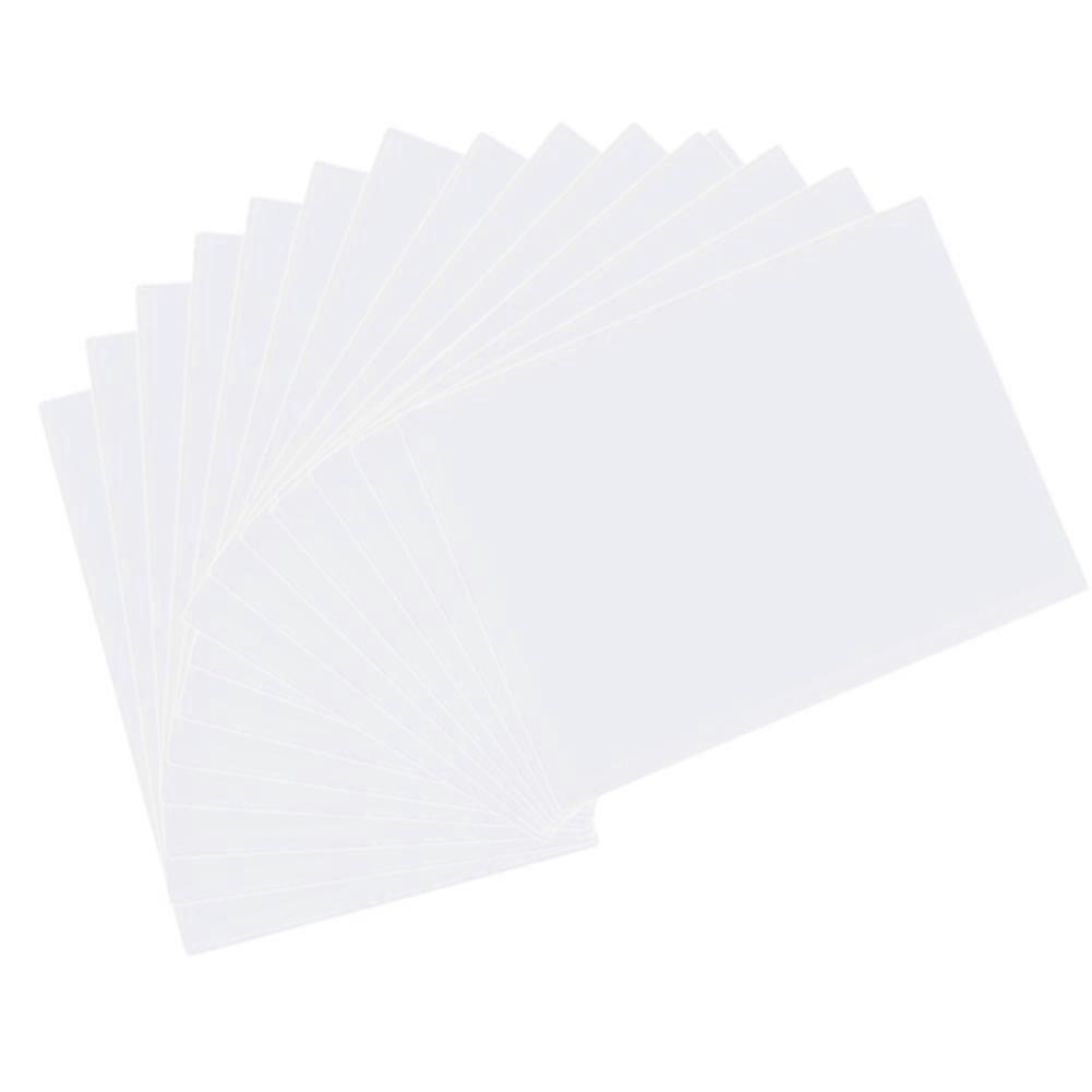 Printable Shrink Dink Sheets,Semi-Transparent Shrinky Films Papers for Inkjet Printer,Printable Shrinky Plastic,6 Sheets