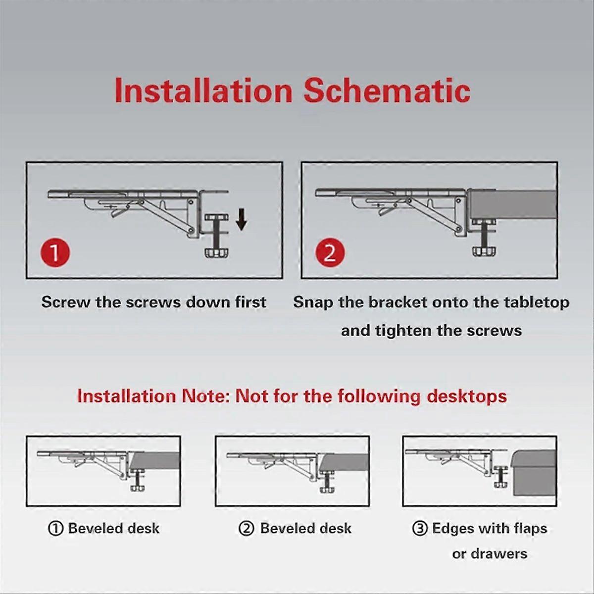 Computer Armrest Pad, Adjustable Computer Wrist Rest, Game Pad-A