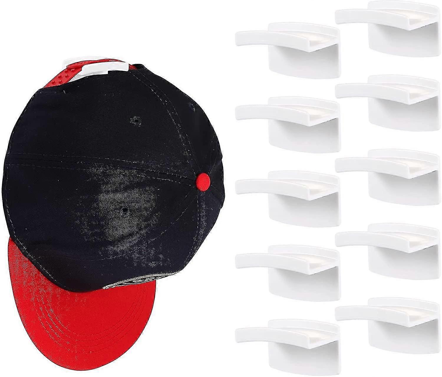 Self Adhesive Hat Hooks For Wall Hanging Minimalist Hat Rack Design No Drilling