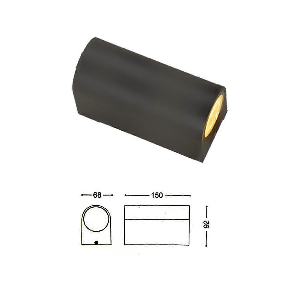 Outdoor Wall Mounted LED Wall Lamp for Lighting Use 3Pcs Waterproof