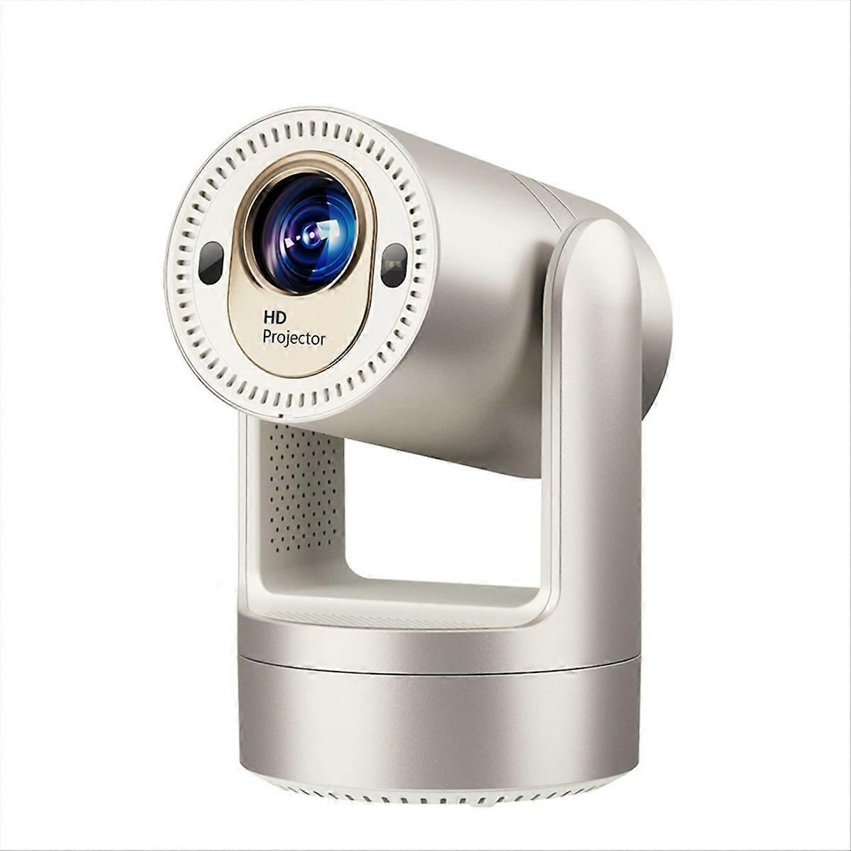 Projector Full HD 1080P Support 200ANSI Android 9.0 Silver EU Plug