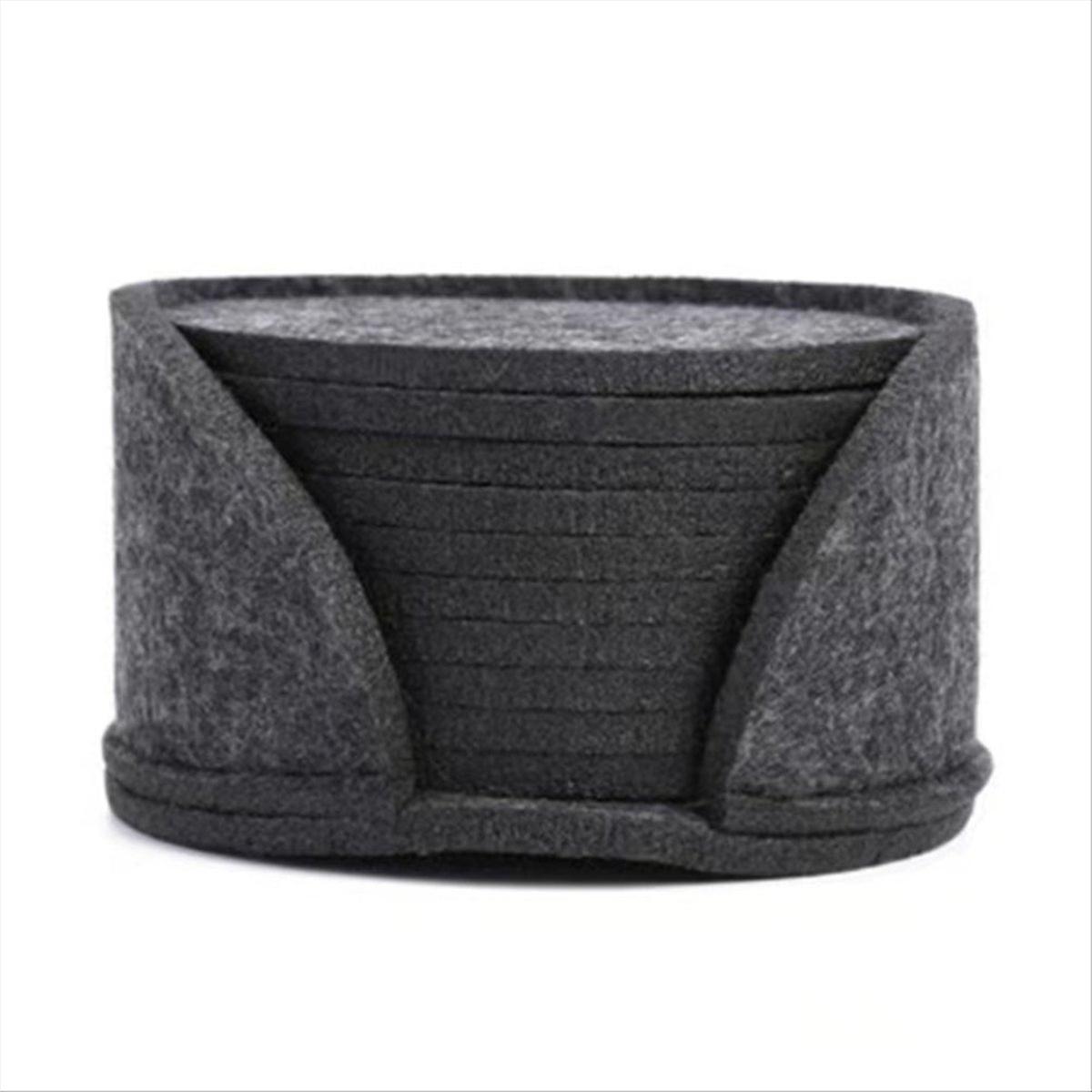 Coaster Dining Table Protector Pad Heat Cup Mat,Dark Gray