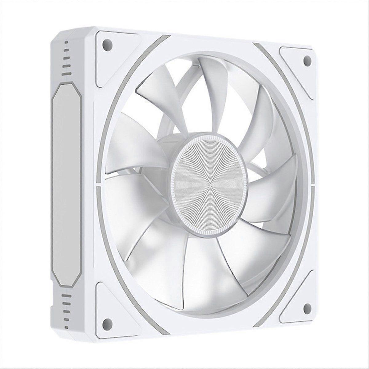 ARGB Case Fan 120mm 5V 3Pin PWM Silent PC Computer Case Cooling White