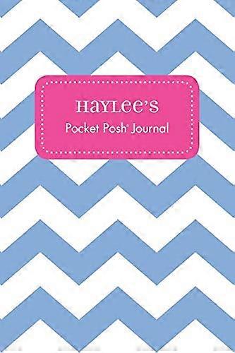 Journal de poche chic de Haylee, chevron